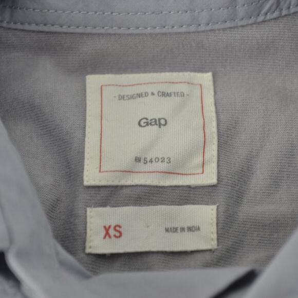 Gap Men's Top Designed & Crafted  Size XS  Made in India  Front Shell 100% Cotto - Picture 3 of 13